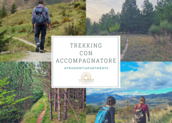 Trekking con guida, tra i meravigliosi borghi del Parco Nazionale del Gran Sasso-Trekking with guide, among the wonderful villages of the Gran Sasso National Park